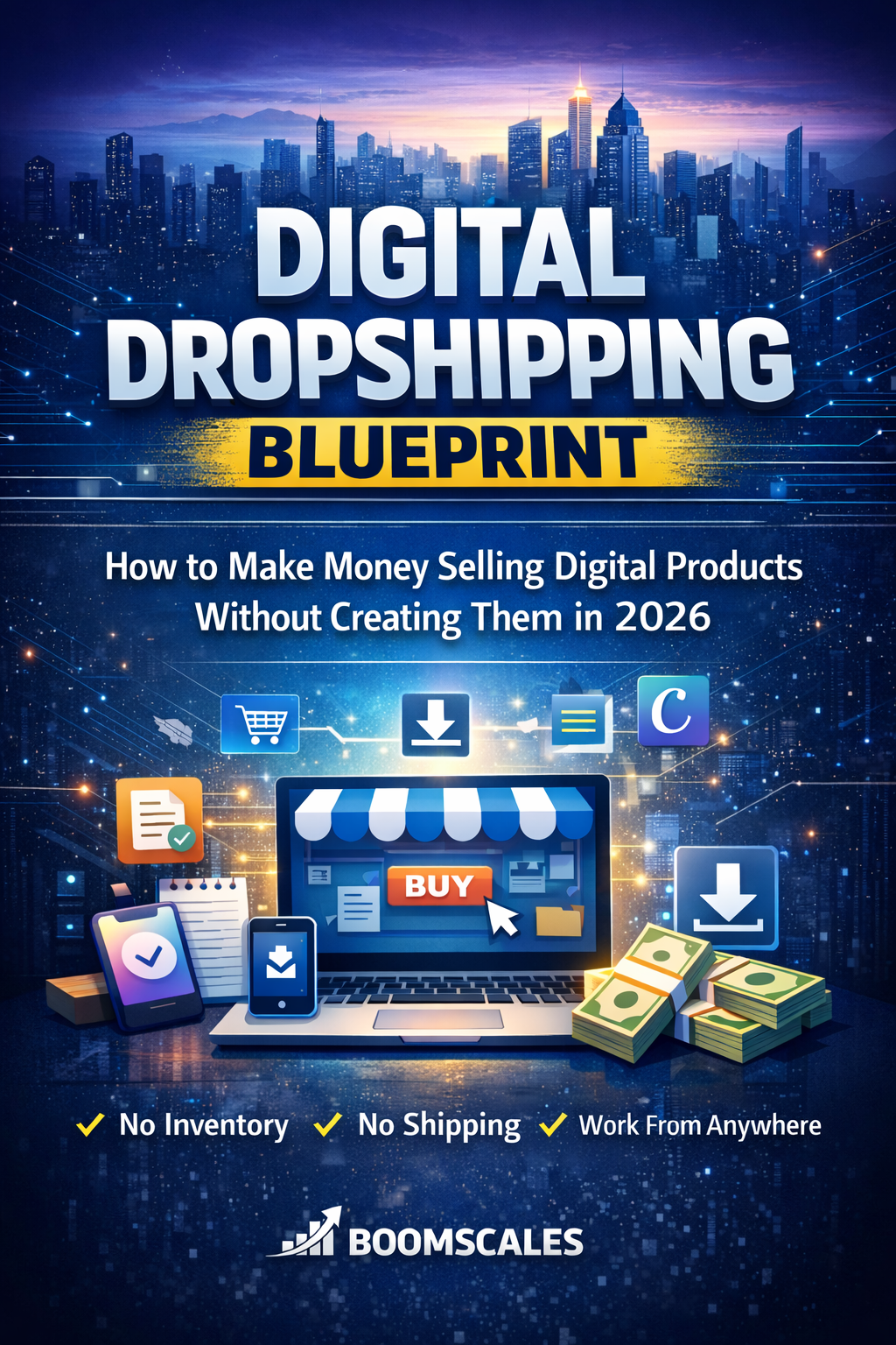 Boomscales Digital Dropshipping Blueprint — The AI-Powered Guide to Selling Digital Products Online